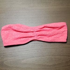 Victoria's Secret PINK Lace Bandeau S